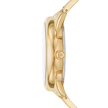 Michael Kors Oversized Janelle Pavé Gold-Tone Men's Watch - MK8995