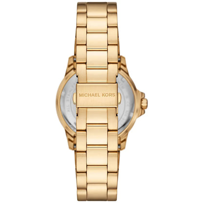 Michael Kors Everest Black Dial Gold Men's Watch - MK9078