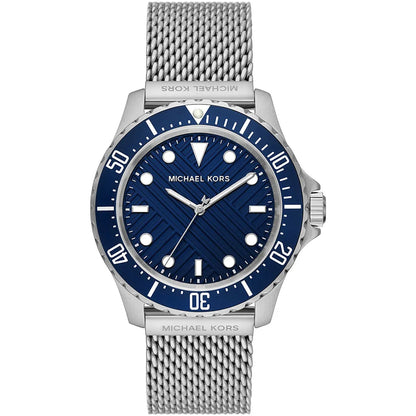 Michael Kors Oversized Slim Everest Silver-Tone Mesh Men's Watch - MK9082