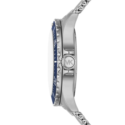 Michael Kors Oversized Slim Everest Silver-Tone Mesh Men's Watch - MK9082