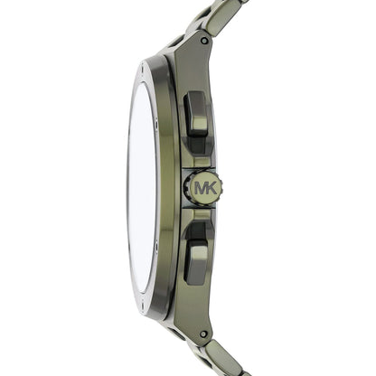 Michael Kors Lennox Chronograph Olive Green Men's Watch - MK9103