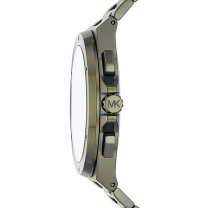 Michael Kors Lennox Chronograph Olive Green Men's Watch - MK9103