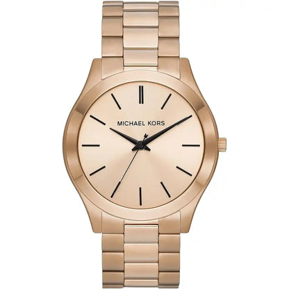 Michael Kors Oversized Slim Runway Gold-Tone Men's Watch - MK9122
