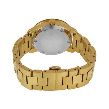 Movado Bold Champagne Yellow Gold Ion Plated Watch 3600085