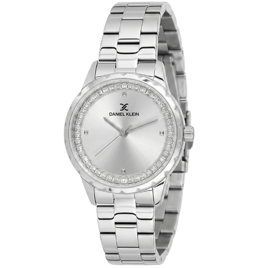 Daniel Klein Premium Three Hand All Silver Watch - DK.1.13897-1