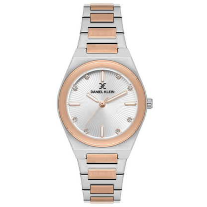Daniel Klein Premium Three Hand Two Tone Watch - DK.1.13900-6