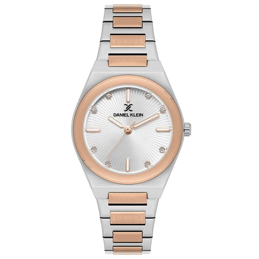Daniel Klein Premium Three Hand Two Tone Watch - DK.1.13900-6
