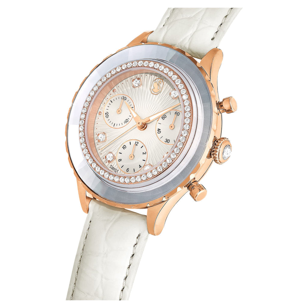 Swarovski Octea Chrono Rose Gold Women's Watch - 5671150