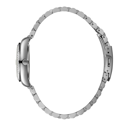 Beverly Hills Polo Club All Silver Diamond Date Watch BP3654X.320