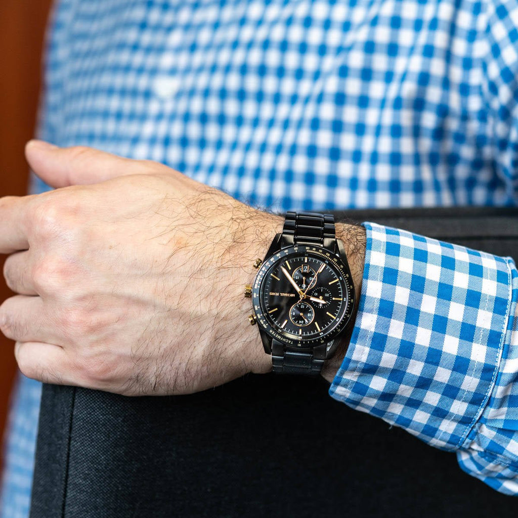 Michael Kors Accelerator chronograph Black Men's Watch - MK9113