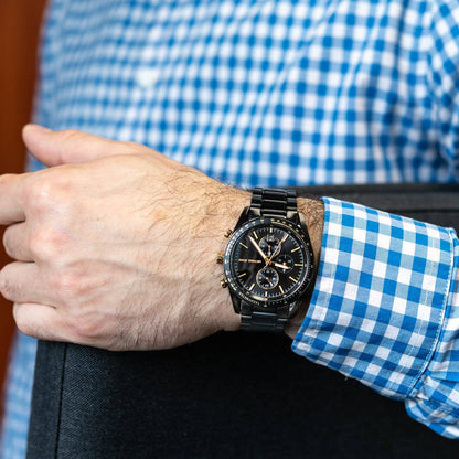 Michael Kors Accelerator chronograph Black Men's Watch - MK9113