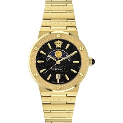 Versace Gold Unisex Watch - VE7G00323