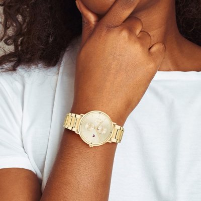 Tommy Hilfiger Gold Women's Watch - 1782297