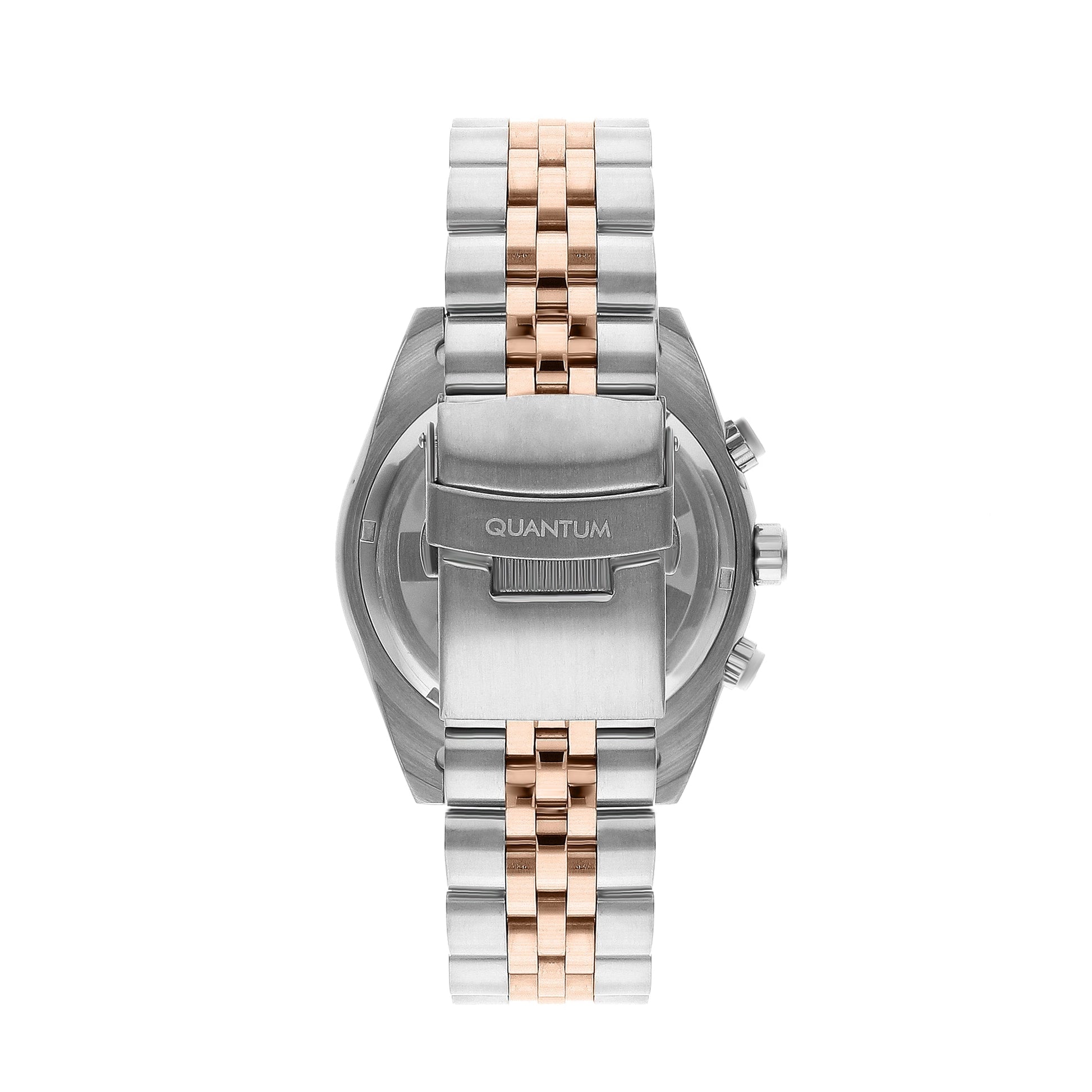 Quantum Unique Gun Dial Multifunction Two-Tone Watch PWG987.550