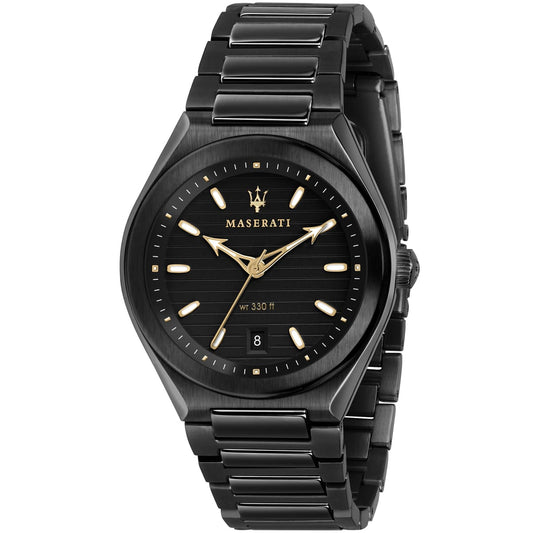 Maserati Analog Black Dial Watch R8853139004