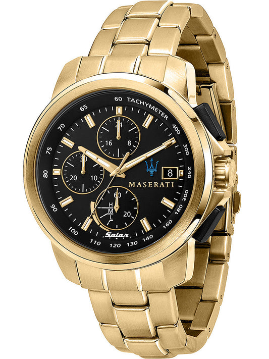Maserati Successo Gold Chronograph Men's Watch R8873645002