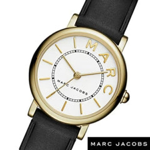 Marc Jacobs Classic Mini White Dial Gold Watch - MJ1537