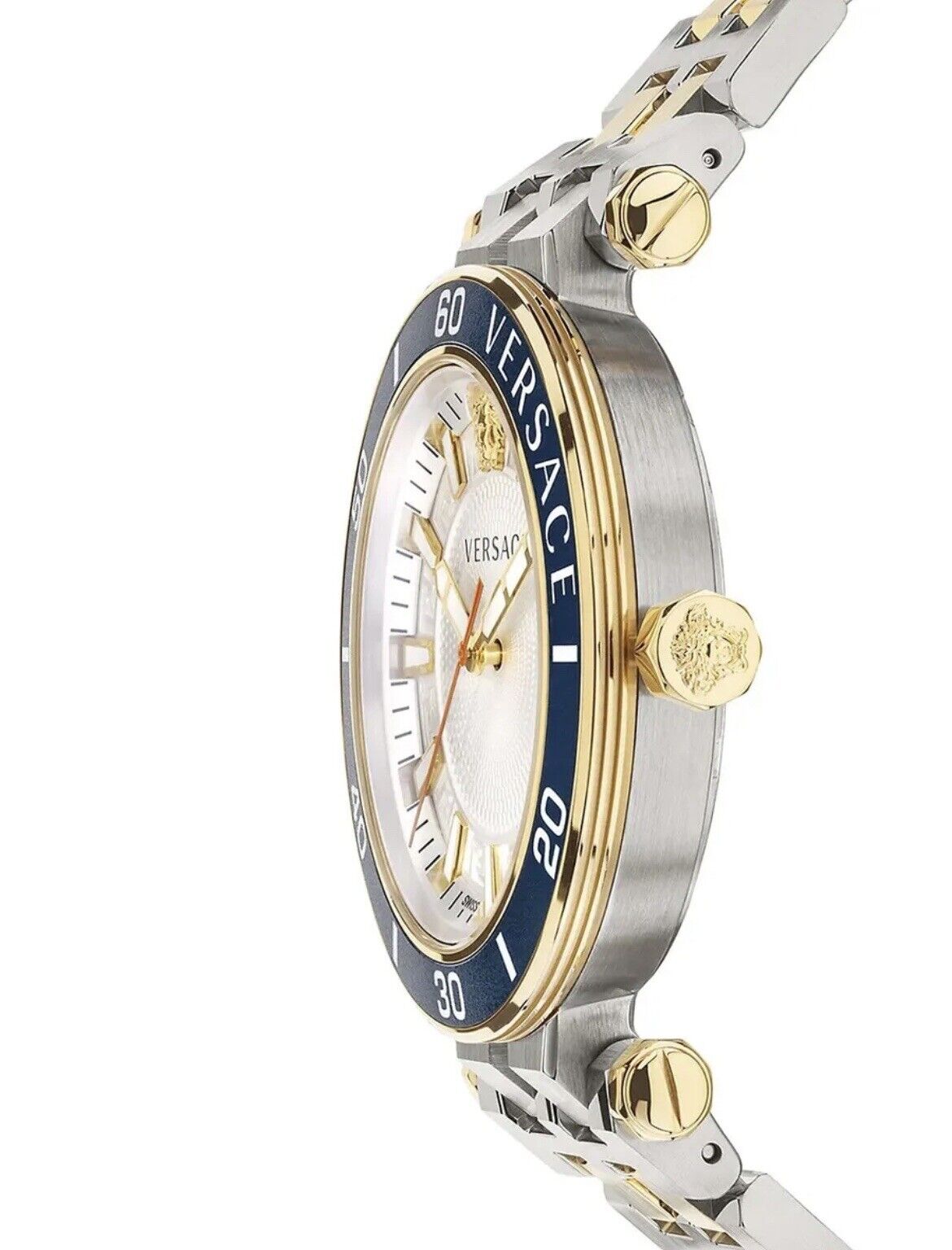 Versace Greca Sport Two-Tone Unisex Watch VEZ300521
