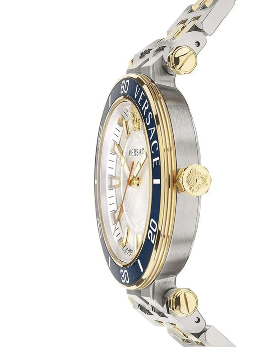 Versace Greca Sport Two-Tone Unisex Watch VEZ300521