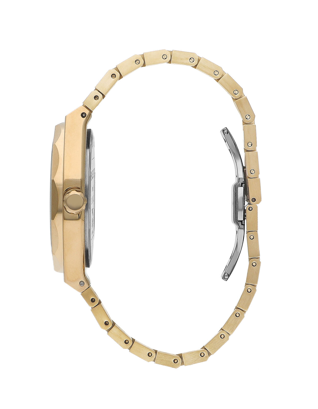 Slazenger Octagonal Day Date Window Green Dial  Gold Watch - SL.09.2143.1.03