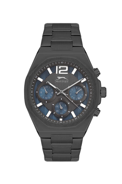Slazenger Oversized Luminous Multifunction Grey Watch - Sl.09.2106.2.07