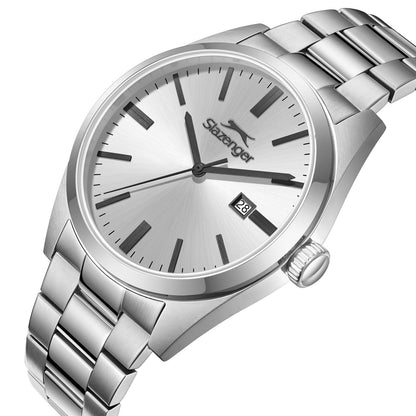 Slazenger Classic Date Window Silver Watch - SL.09.2477.1.05