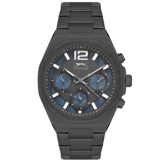 Slazenger Oversized Luminous Multifunction Grey Watch - Sl.09.2106.2.07