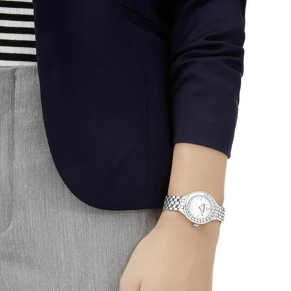 Swarovski Lovely Crystals Mini Crystals Silver Dial Silver Steel Women's Watch 5242901
