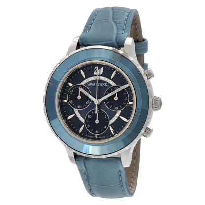 Swarovski Octea Lux Chrono Chronograph Quartz Indigo Blue Dial Women's Watch 5580600