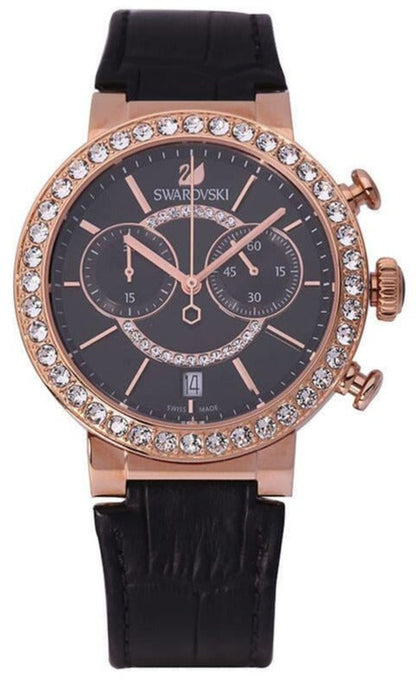 Swarovski Lovely Crystals Floating Elements All Black Women's Watch 5055209