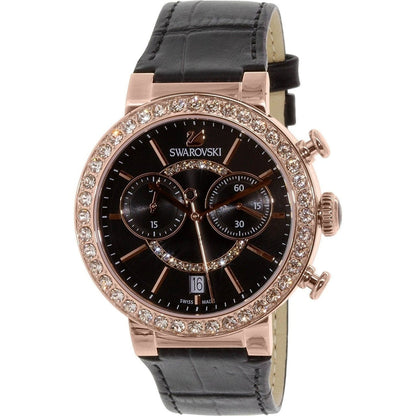 Swarovski Lovely Crystals Floating Elements All Black Women's Watch 5055209
