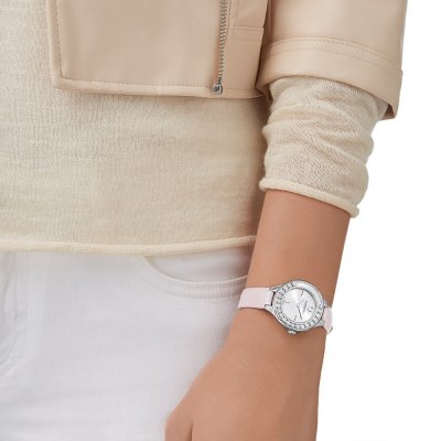 Swarovski Lovely Crystals Mini Ladies Pink Women's Watch 5261493