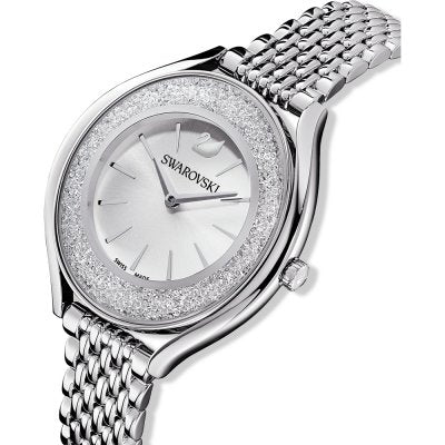 Swarovski Crystalline Aura Quartz White Silver-tone Dial Women's Watch 5519462