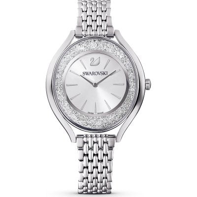 Swarovski Crystalline Aura Quartz White Silver-tone Dial Women's Watch 5519462