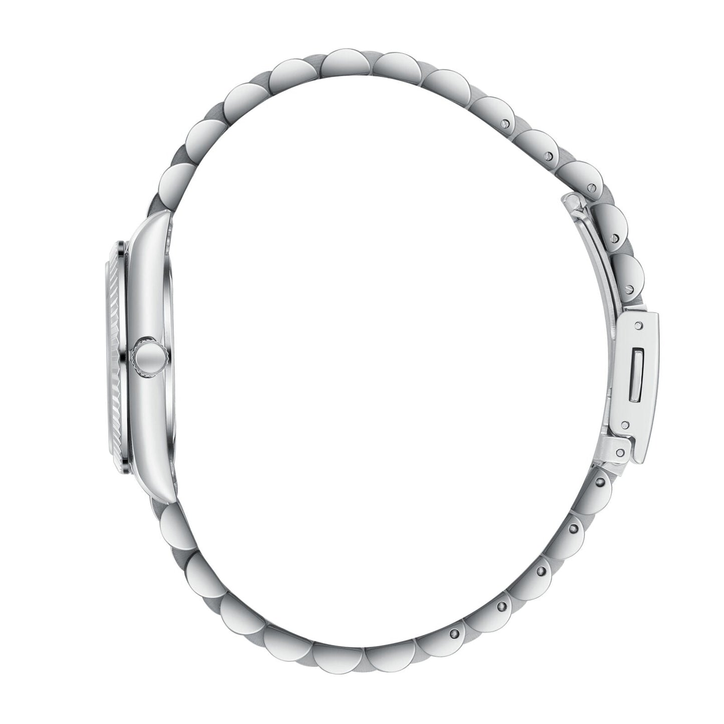 Lee Cooper Fashion White Dial Two Tone Watch - LC08303.220