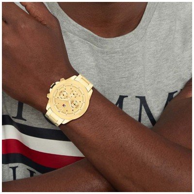 Tommy Hilfiger Gold Men's Watch - 1792060