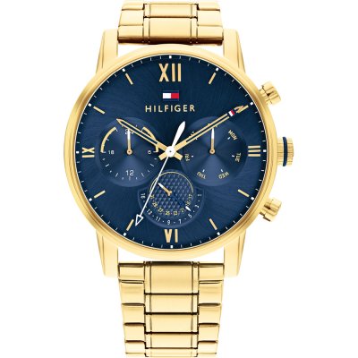 Tommy Hilfiger Sullivan Gold Blue Men's Watch - 1791880