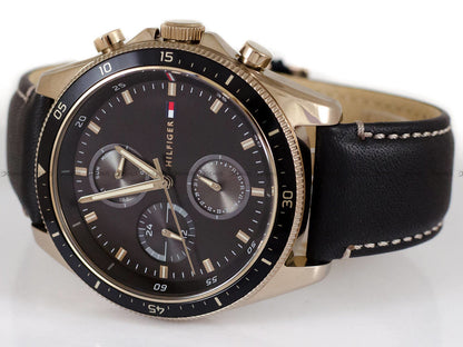 Tommy Hilfiger Parker Black Brown Watch 1791836