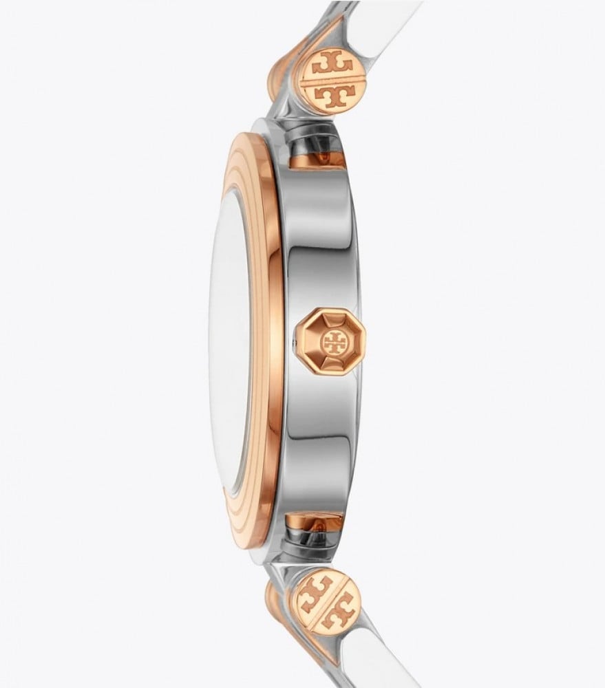 Tory Burch Classic T Watch Two Tone Women's Watch TBW1033