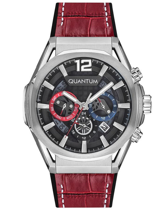 Quantum Multi Function Gun Dial Watch Men's Watch  PWG970.358 - Showtime Watches