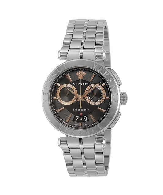 Versace Aion Chronograph Silver Men's Watch VE1D01019