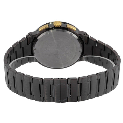 Versace Greca Logo Chronograph Quartz Grey Dial Men's Watch VEZ900521