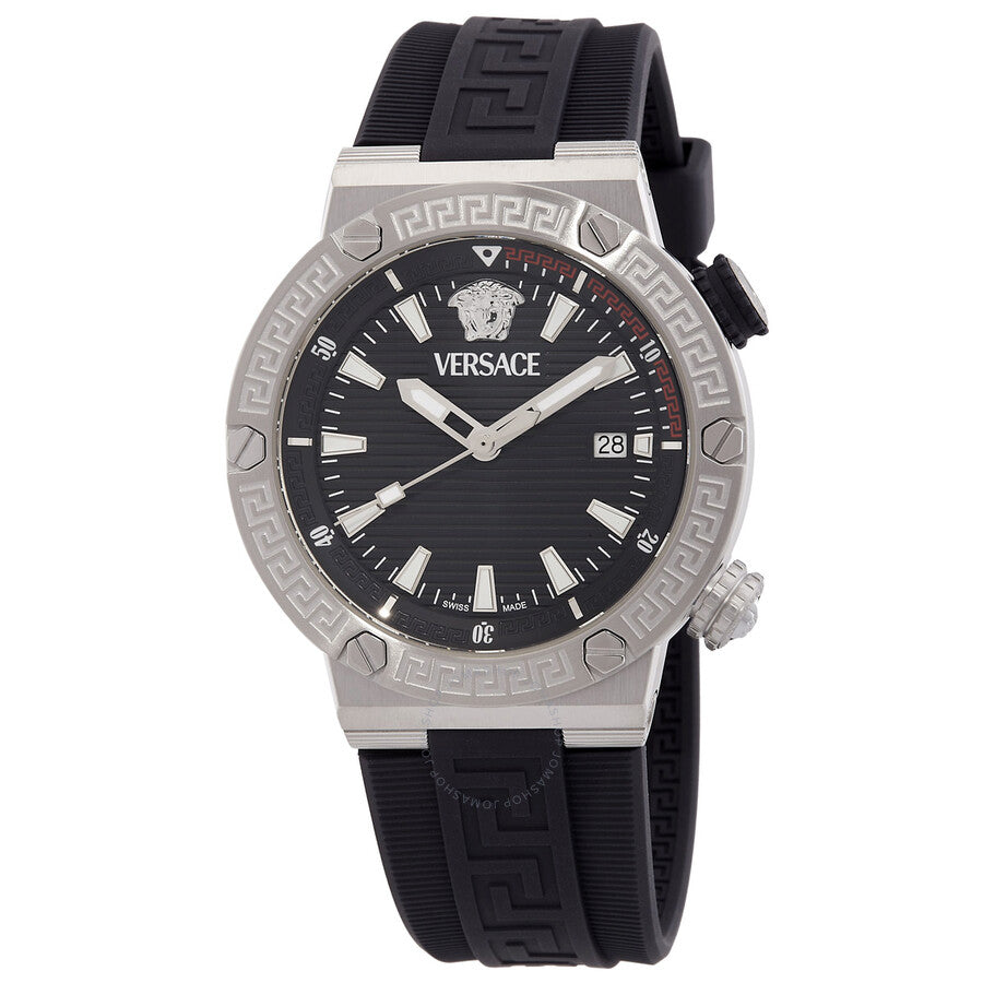 Versace Greca Quartz Blue Dial Men's Watch VE8G00124