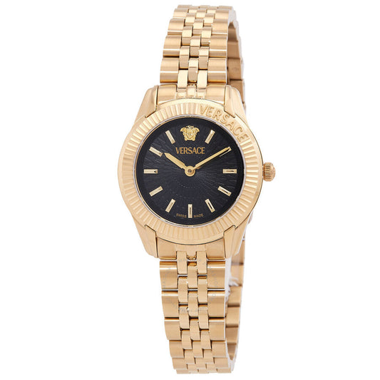 Versace Greca Time Lady Quartz Black Dial Ladies Watch VE9CA0424