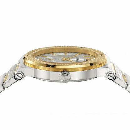 Versace Greca Silver White Dial Men's Watch VEVI00320