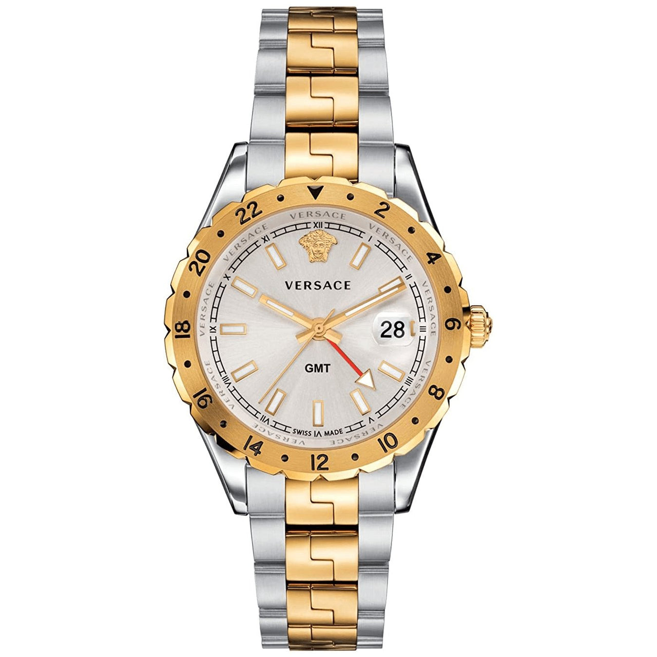 Versace Hellenyium Two-Tone GMT Men's Watch V11030015