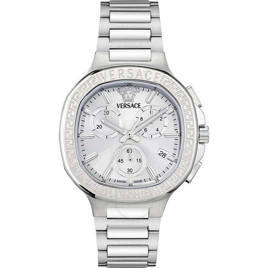 Versace V-Chrono Square Chronograph Quartz Watch VEVCA0424