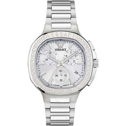 Versace V-Chrono Square Chronograph Quartz Watch VEVCA0424