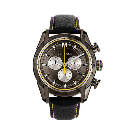 Versace V-Ray Chronograph Grey Dial Men's Watch VDB020014