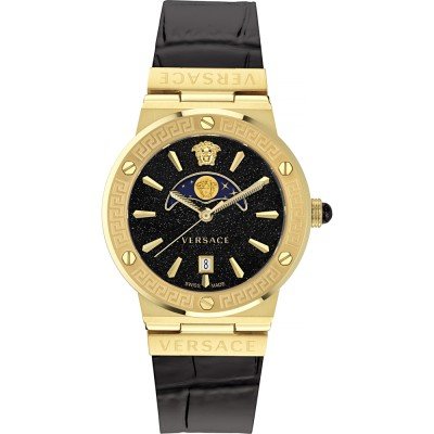 Versace Gold Unisex Watch - VE7G00123